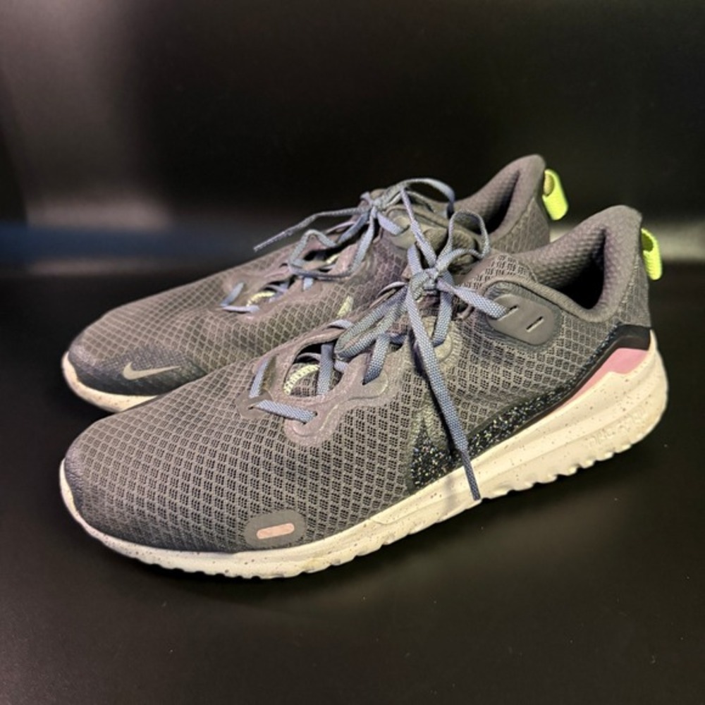 Nike‎ Renew Ride CD0339-001 Grey Mesh Running Shoes Womens 10